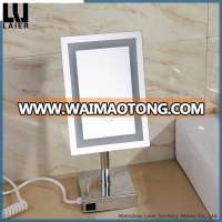 Two-Sided Magnifying LED Illuminated Bathroom Make Up Cosmetic Shaving Mirror