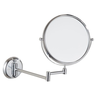 Newest selling double side magnifying makeup wall mounted shaving mirror