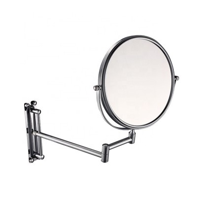 LY-1106 Latest wall mounted round bathroom cosmetic makeup vanity mirror