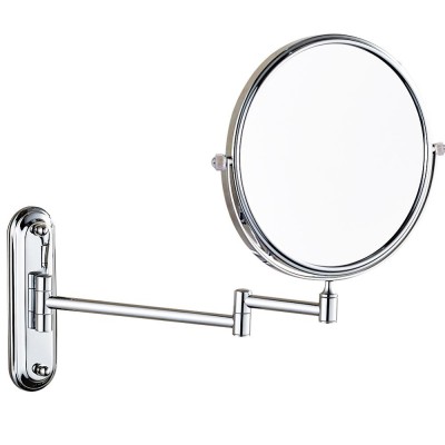 Factory sale brass makeup cosmetic vanity wall mounted mirror